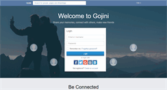 Desktop Screenshot of gojini.com
