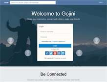 Tablet Screenshot of gojini.com